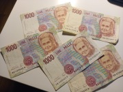 Banknoty - Włochy