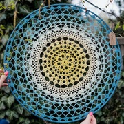 Mandala/ rozeta na szydełku