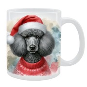 KUBEK Z PSEM Pudel duży  - PREZENT, PERSONALIZOWANY, 24HWYS