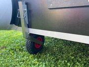 Koła transportowe do pontonu, kółka slipowe do wodowania Kolibri i inne