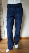 Wrangler Texas Straight Blue Abyss męskie jeansy 38/34 jak 38/36 pas 95cm