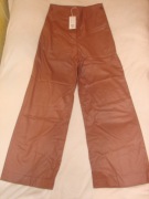 COS eleganckie spodnie szerokie nogawki wełna kaszmir 38 12 M wysoki stan