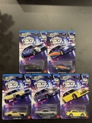 5x hot wheels fast and furious Tokyo Drift Silver Series