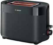 Toster Bosch MyMoment TAT2M123 Ruszt do bułek Rozmrażanie 950W Czarny