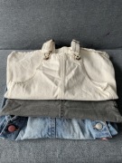 Zestaw sukienek ogrodniczek 98 104