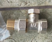 Zawór grzejnikowy prosty 1/2 cal 6 sztuk