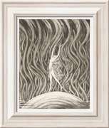 Naga kobieta pejzaż. Akt kobiecy. 72x48 cm