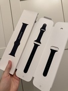 Oryginalny Pasek Apple Sport Band – Black sport (Czarny) – 38/40/41 mm