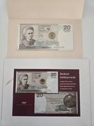 Banknot kolekcjonerski 20zł Marii Skłodowskiej 