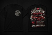 T-shirt DAMAGED GOODS.CO - SITUATIONSHIP RACING TEAM