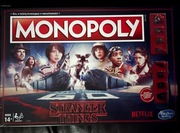 Stranger Things Monopoly Hasbro gra planszowa wersja polska nowa, w folii