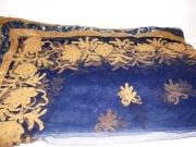 Indyjski Szal Ślubny Vintage Ręczni Haftowany 70x220cm 