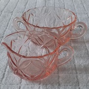 Cukiernica i mlecznik szkło łososiowe