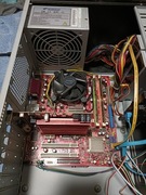 Retro komputer pod Windows XP (GeForce 9400GT, Celeron E1400)