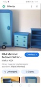 Zestaw 7 sztuk mebli Ikea dla dziecka 