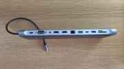 Aluminiowy USB-C HUB ADAPTER 12W1 