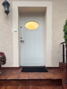 Drzwi wejściowe 90x200 z futryną i kompletem kluczy