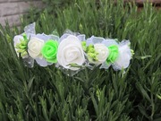 Opaska komunijna wianek