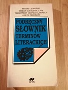 PODRĘCZNY SŁOWNIK TERMINÓW LITERACKICH