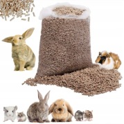 Żwirek dla kotów i gryzoni Podsypka ekologiczna Sosnowa 10kg