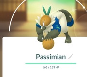 Pokemon Go Shiny Passimian Trade