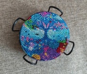 Zestaw drewnianych podkładek Handmade