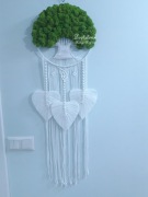 Drzewko szczęścia makrama chrobotek łapacz snów