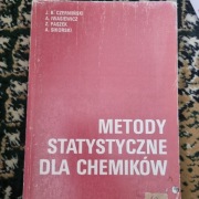 Metody statystyczne dla chemików