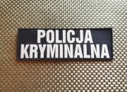 Naszywka z rzepem - POLICJA KRYMINALNA