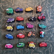 Extra zestaw 20 nowych przypinek do Crocs, Jibbitz , Cars, Zygzak McQueen