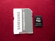 Karta pamięci SD microsd 2 GB + adapter Samsung
