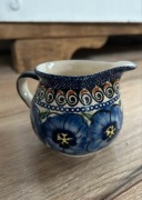 Unikat mlecznik Bolesławiec 180ml wzór artysty M. Koman