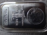 Morgan Dolar sztabka 1 Oz Ag 999/1000