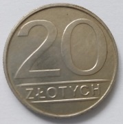 Moneta 20 zł z 1984 roku