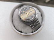 Piękny miodowy zegarek orient cesarski patelnia ni seiko citizen tissot