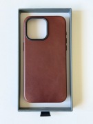 Etui ze skóry naturalnej Andar The Aspen do iPhone'a 15 Pro Max brązowy