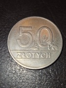 Moneta 50 złotych 1990