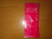 Naszyjnik łańcuszek na szyję z perłowych koralików Świat Książki