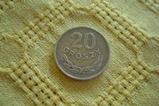 Polska 20 groszy 1966 r. 