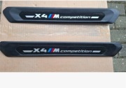 Listwy progowe BMW X4 M G02 LCI F98 COMPETITION