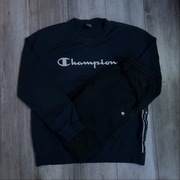 Champion Dres Zestaw Bluza XL + Joggers M Czarny Logo Taping
