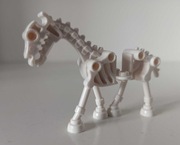LEGO koń szkielet 