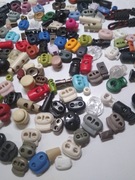 Stoper Blokada Stopery Do Sznurka Końcówka Zacisk Zestaw ponad 120 sztuk