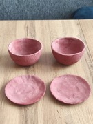 Naczynia ceramiczne miseczki i spodki 