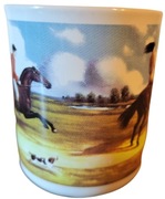 Kubek AGFA - kolekcja malarstwo grafika - Rafał Olbiński