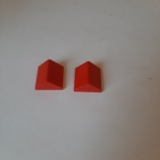 Lego 35464 czerwony Slope 45° 1 x 1 x 2/3 Double 