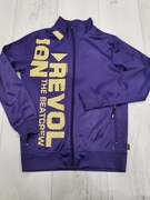 Zasuwana bluza fioletowa r. 152