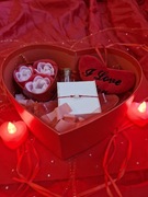 Zestaw Walentynkowy, box, prezent,Bransoletka handmade, Walentynki