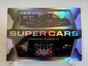 TARMAC CARDS karta kolekcjonerska PAGANI ZONDA R silver CONCEPT