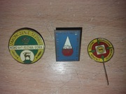 Przypinka Odznaka PZW 3 szt. 